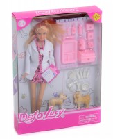 Кукла "Ветеринар"Defa" с аксесс. в/к 23*5*32,5 см.
