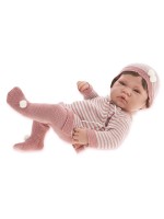 Кукла-младенец Мануэла в розовом 42 см